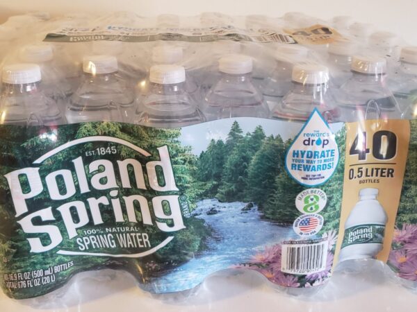 Poland Spring- Spring Water- Case of 40(in bulk)